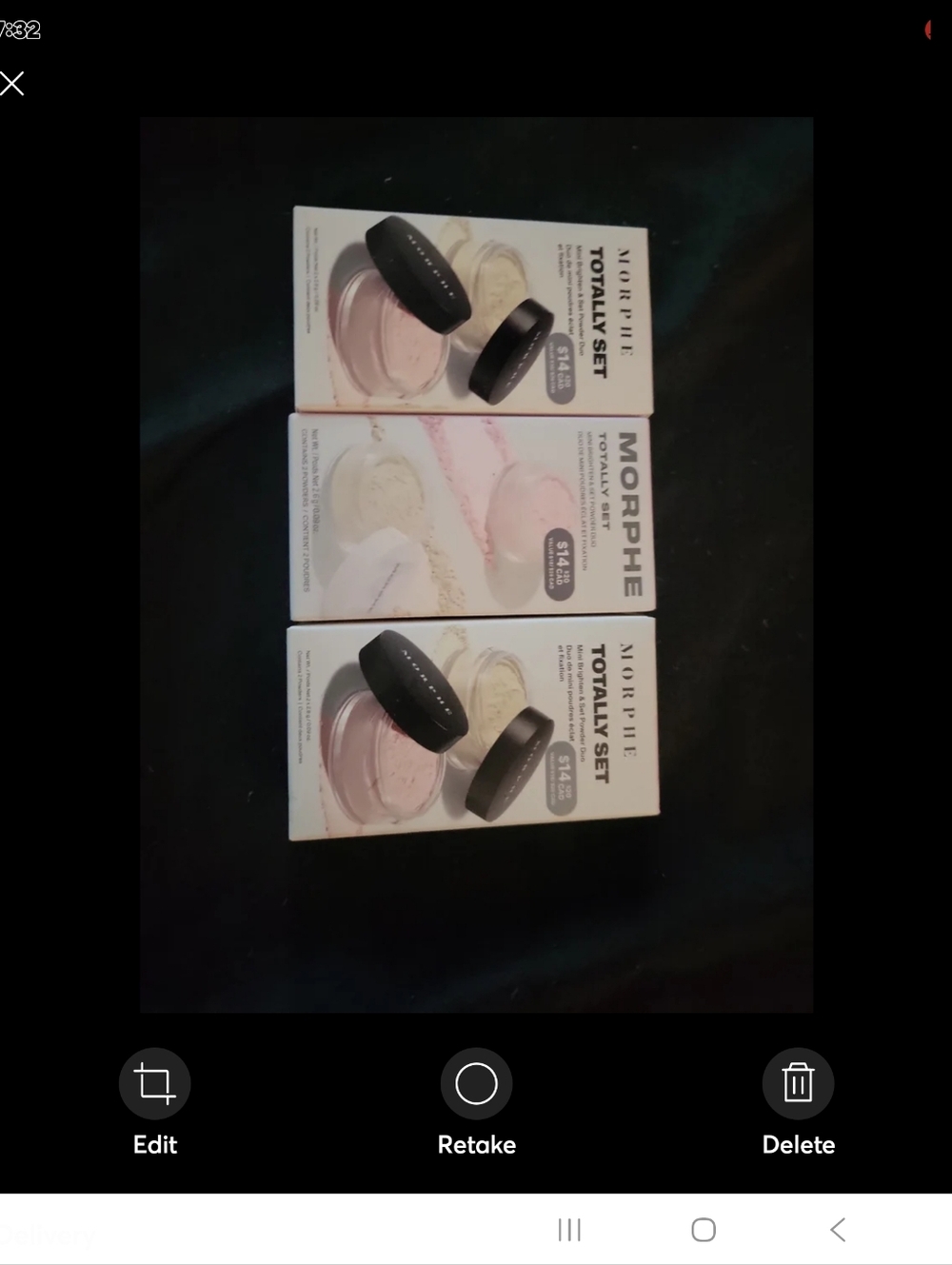 morphe Totally Set Mini Brighten & Set Powder Duo
You will get 3 packages